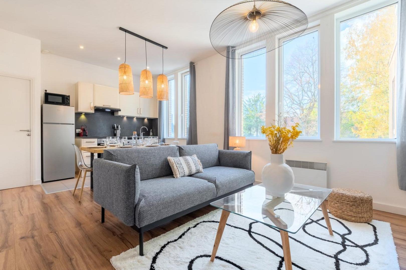 Modern, Quiet 3-Bedroom Apartment With Parking Marcq-en-Baroeul Εξωτερικό φωτογραφία