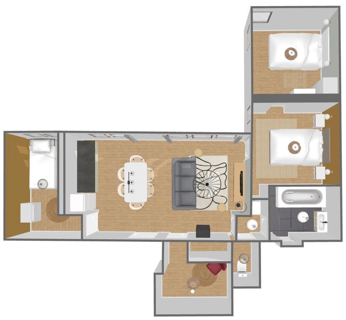 Modern, Quiet 3-Bedroom Apartment With Parking Marcq-en-Baroeul Εξωτερικό φωτογραφία